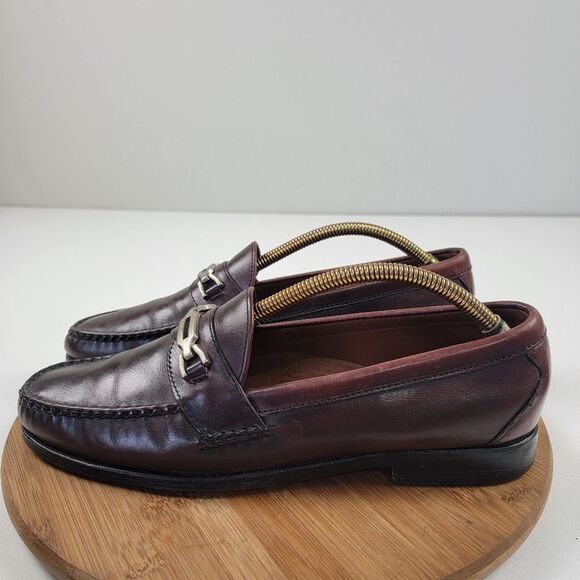 Allen Edmonds Horsebit Brown Leather Loafers Ledgemere Mens Shoe Size 11 B - Picture 5 of 11